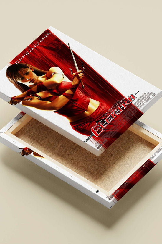 Elektra (Marvel film character, played by Jennifer Garner) Elektra - Warrior Pop Art Poster