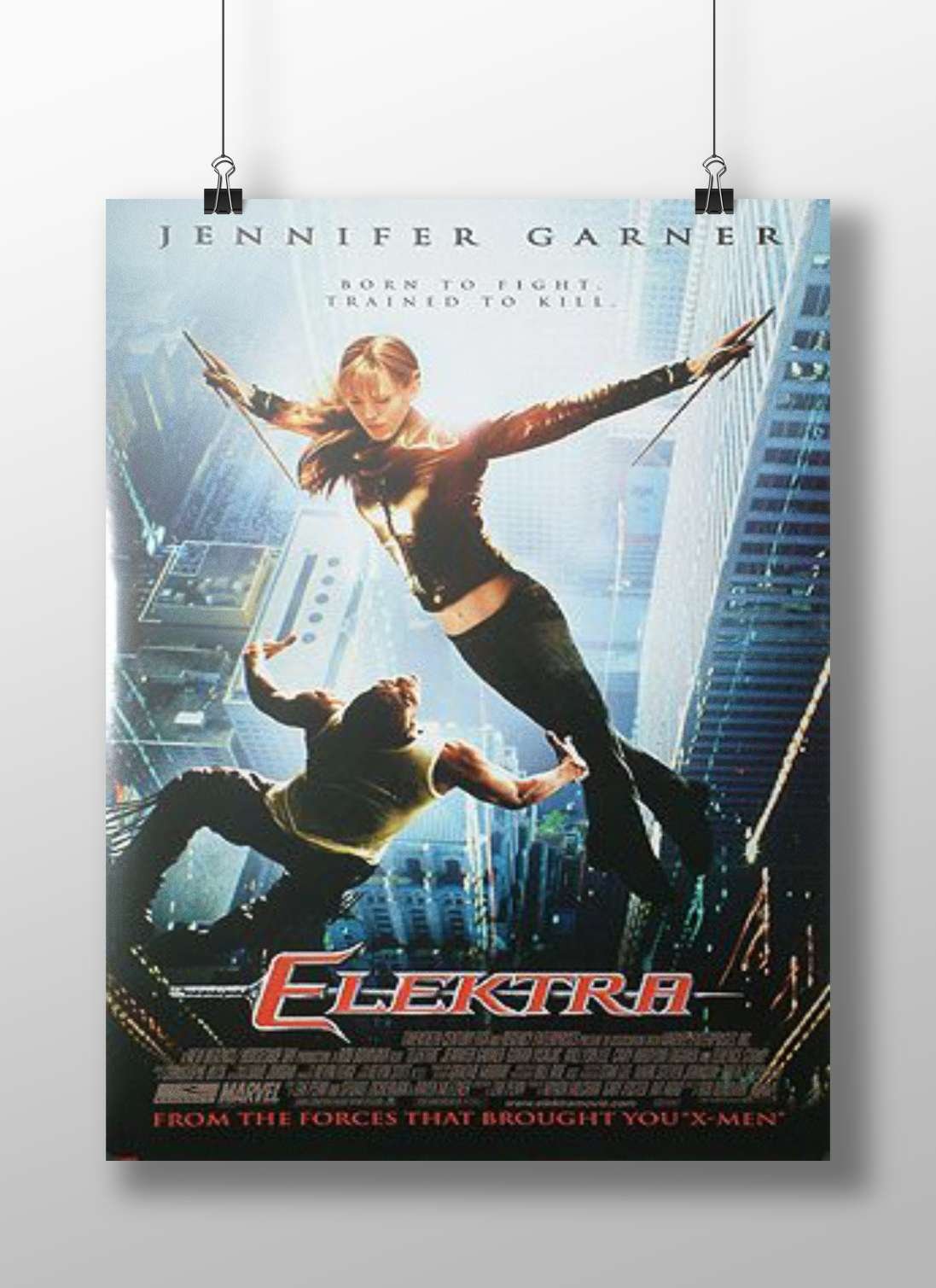 Elektra (2005 Marvel Comics film starring Jennifer Garner) Elektra - Warrior Goddess Poster