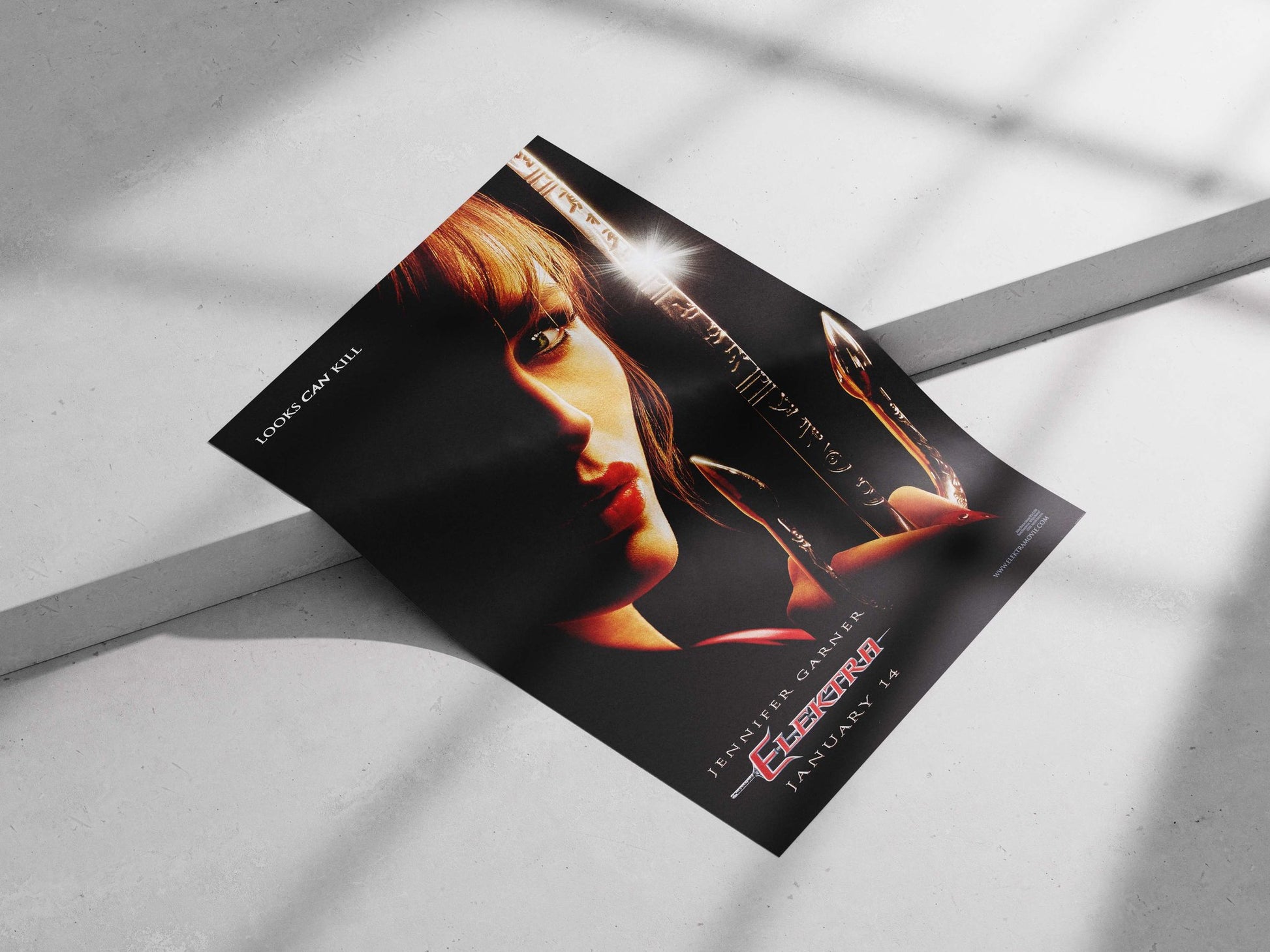 Elektra (2005 Marvel film) Elektra - Noir Warrior Poster