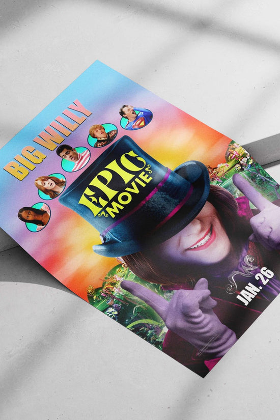 Big Willy - Iconic Pop Art Poster
