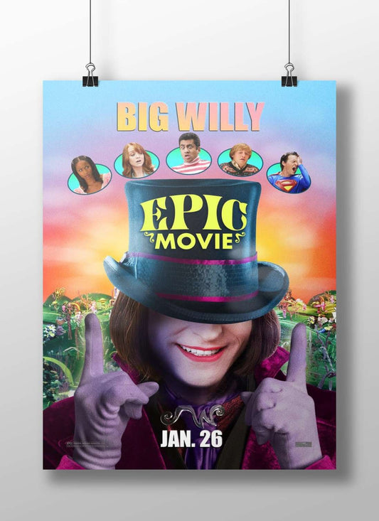 Big Willy - Iconic Pop Art Poster