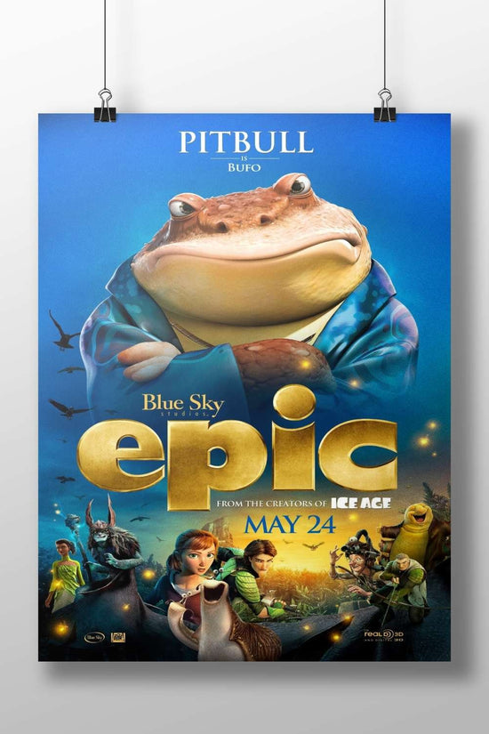 Bufo (the frog character from the animated film *Epic*) Bufo - Epic Adventure Poster