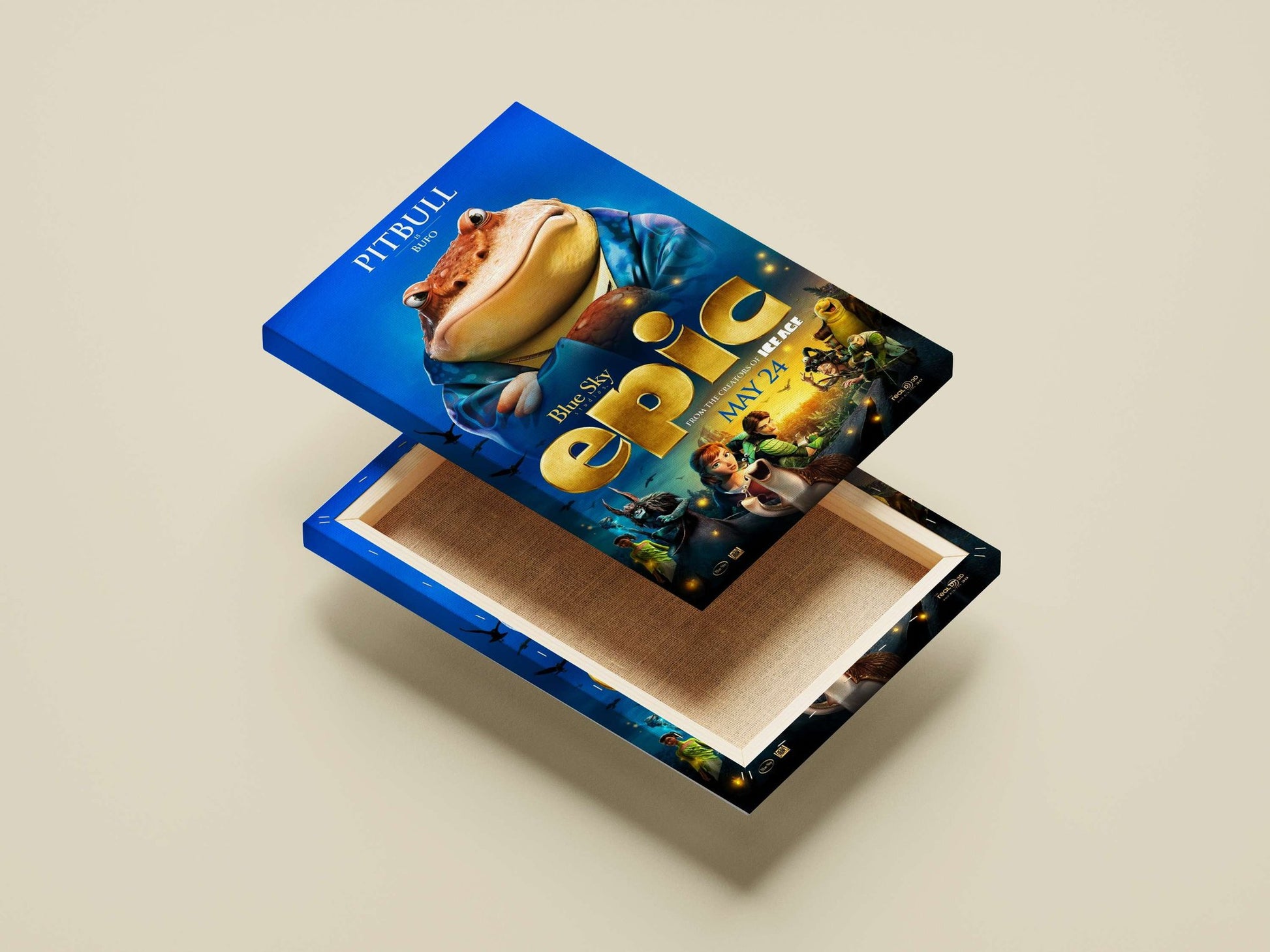 Bufo (the frog character from the animated film *Epic*) Bufo - Epic Adventure Poster