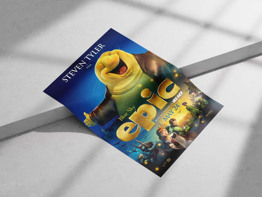 The animated film "Epic" (2013) by Blue Sky Studios. Eep - Forest Guardian Poster