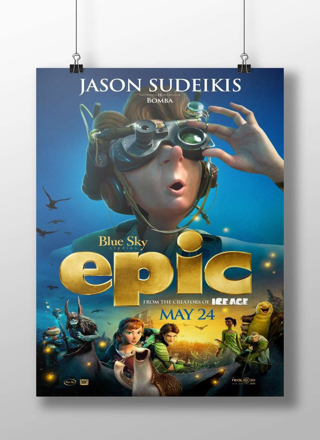 Epic (the animated film by Blue Sky Studios) Epic - Endless Adventure Poster