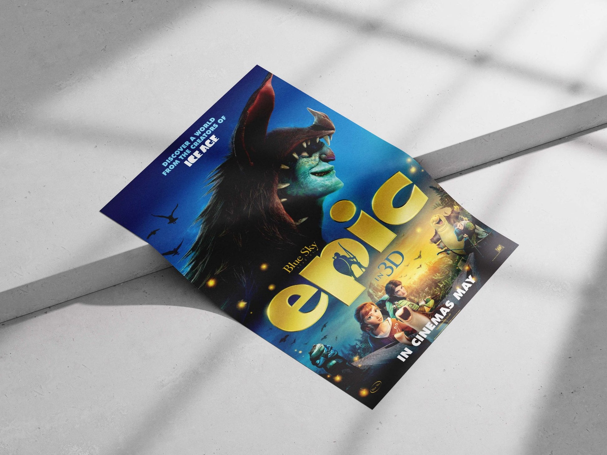 Epic (the animated film from Blue Sky Studios, created by the makers of Ice Age)