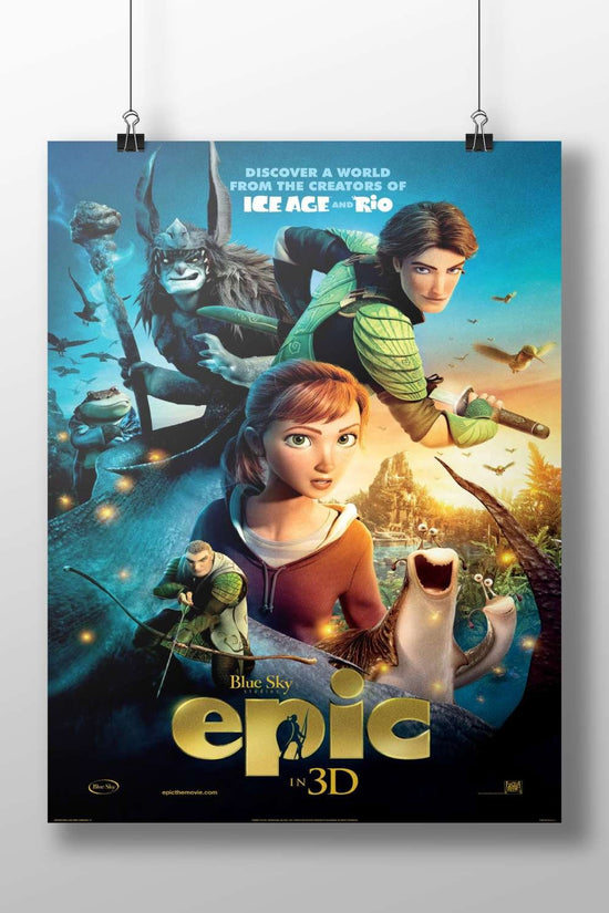 Epic (the 2013 animated film by Blue Sky Studios) Epic - Magical Forest Poster