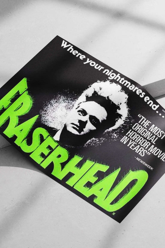 Baserhead (the horror film referenced in the OCR text as "THE MOST ORIGINAL HORROR MOVIE