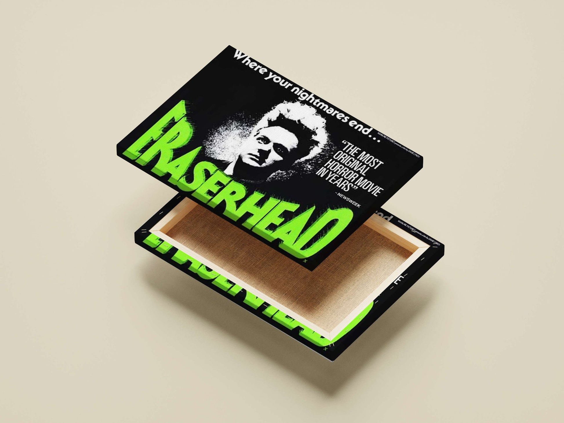 Baserhead (the horror film referenced in the OCR text as "THE MOST ORIGINAL HORROR MOVIE