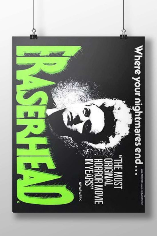 Baserhead (the horror film referenced in the OCR text as "THE MOST ORIGINAL HORROR MOVIE
