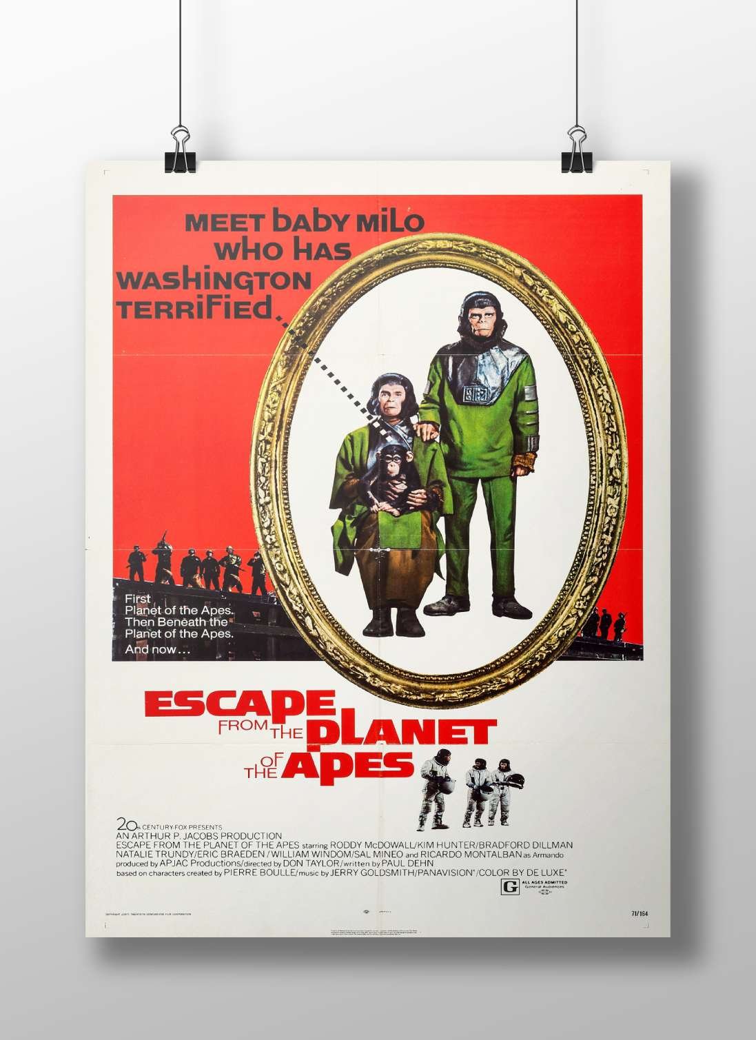 Escape from the Planet of the Apes (part of the Planet of the Apes franchise)