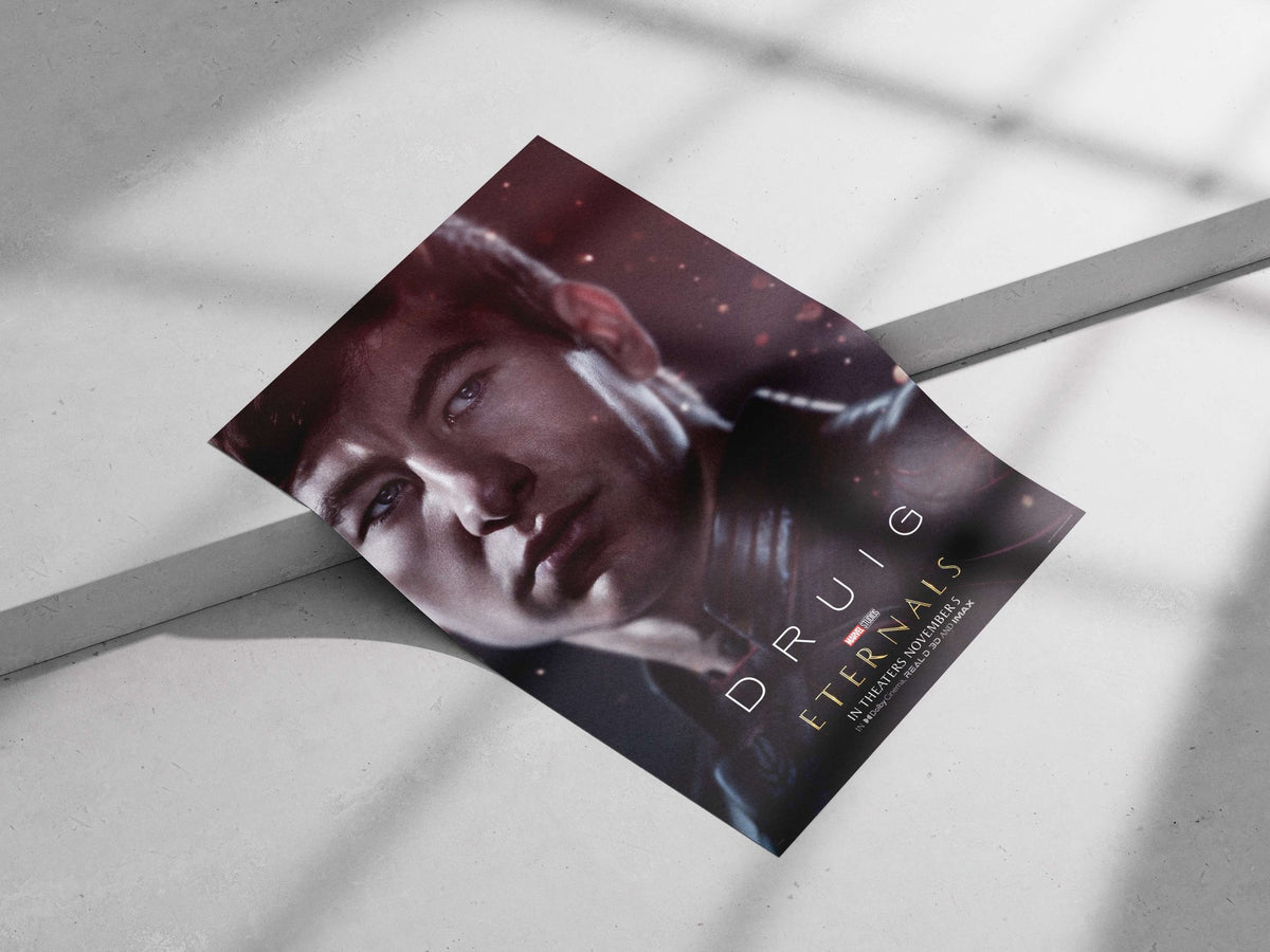 Druig (a deity from Marvel Studios' Eternals franchise) Druig - Mythic Guardian Poster