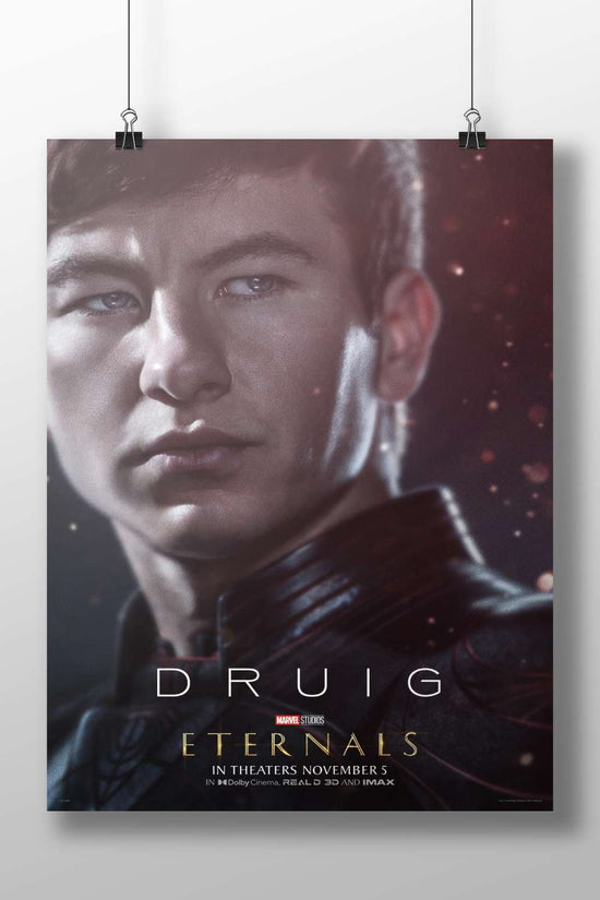 Druig (a deity from Marvel Studios' Eternals franchise) Druig - Mythic Guardian Poster