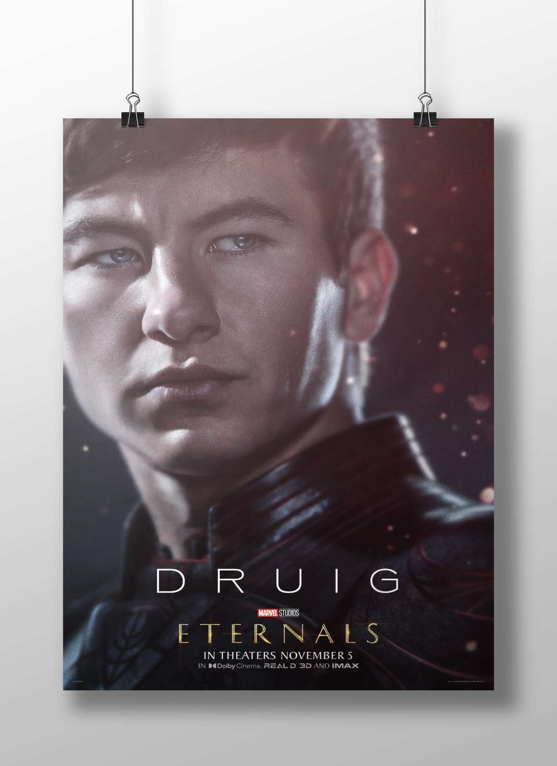 Druig (a deity from Marvel Studios' Eternals franchise) Druig - Mythic Guardian Poster