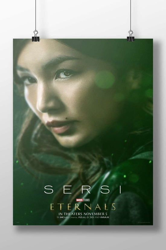 Sersi from Marvel Studios' Eternals franchise Sersi - Eternal Beauty Poster