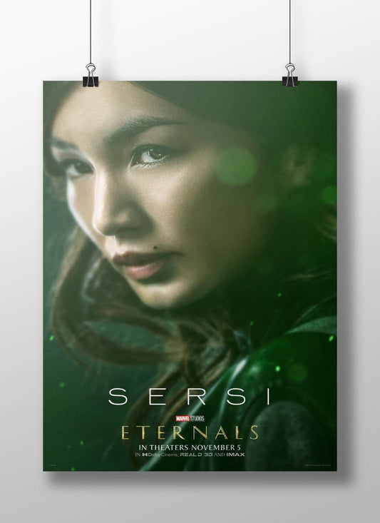 Sersi from Marvel Studios' Eternals franchise Sersi - Eternal Beauty Poster