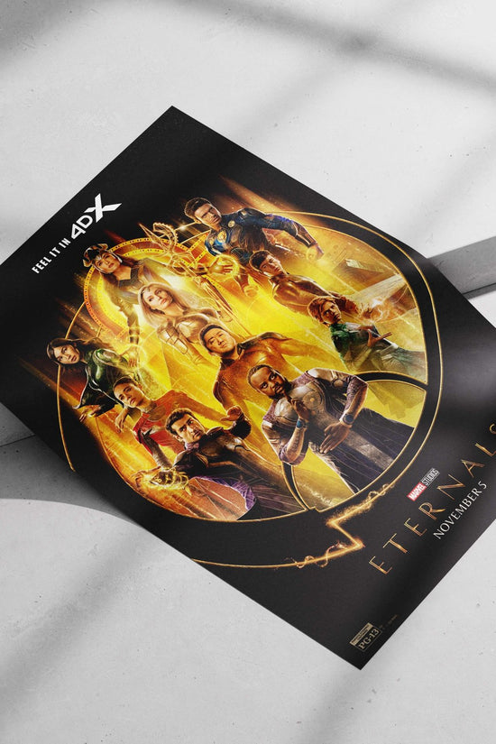 Marvel Studios' film "Eternals" (the superhero movie franchise) Eternals - Timeless Legends Poster