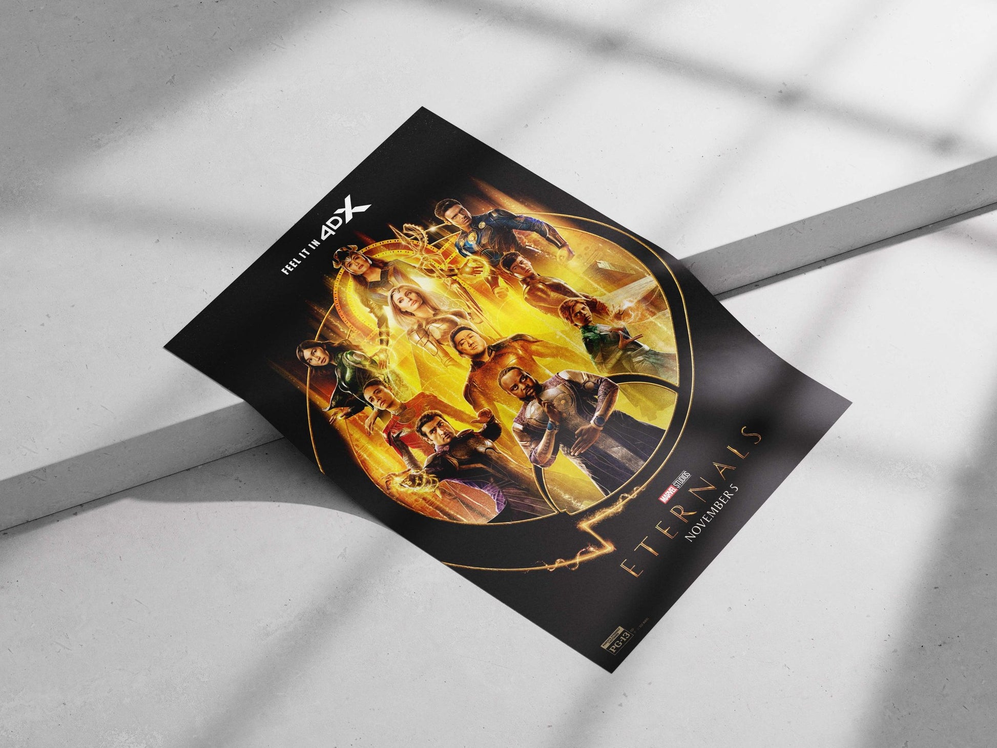 Marvel Studios' film "Eternals" (the superhero movie franchise) Eternals - Timeless Legends Poster