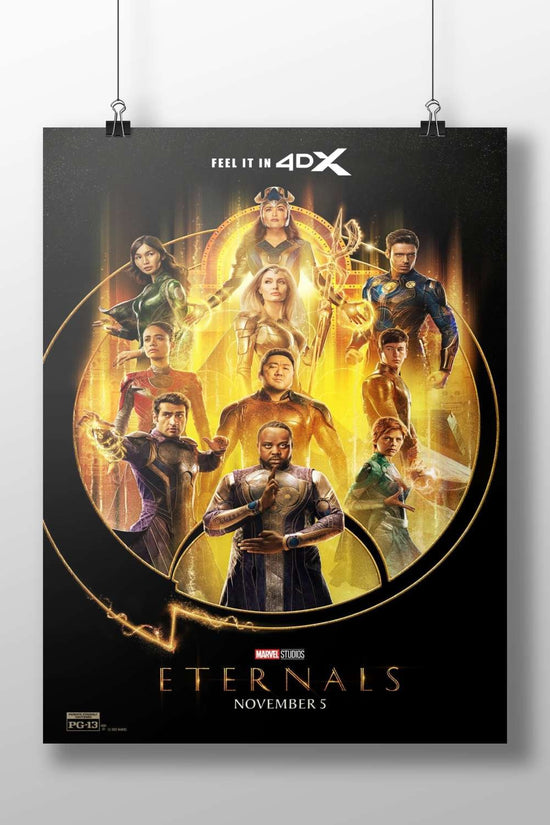 Marvel Studios' film "Eternals" (the superhero movie franchise) Eternals - Timeless Legends Poster
