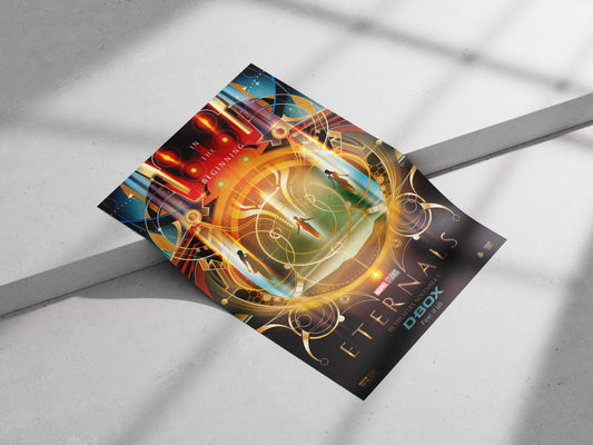 Marvel Studios' Eternals movie Sagira Vayu - Eternals Heroine Poster