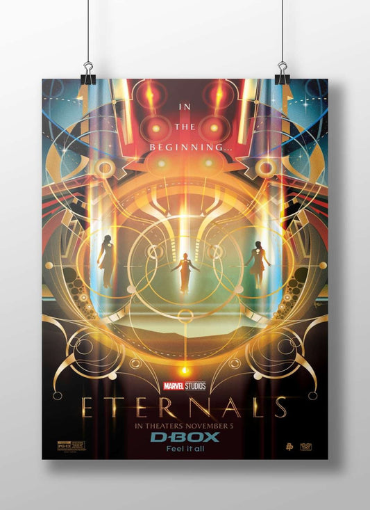 Marvel Studios' Eternals movie Sagira Vayu - Eternals Heroine Poster