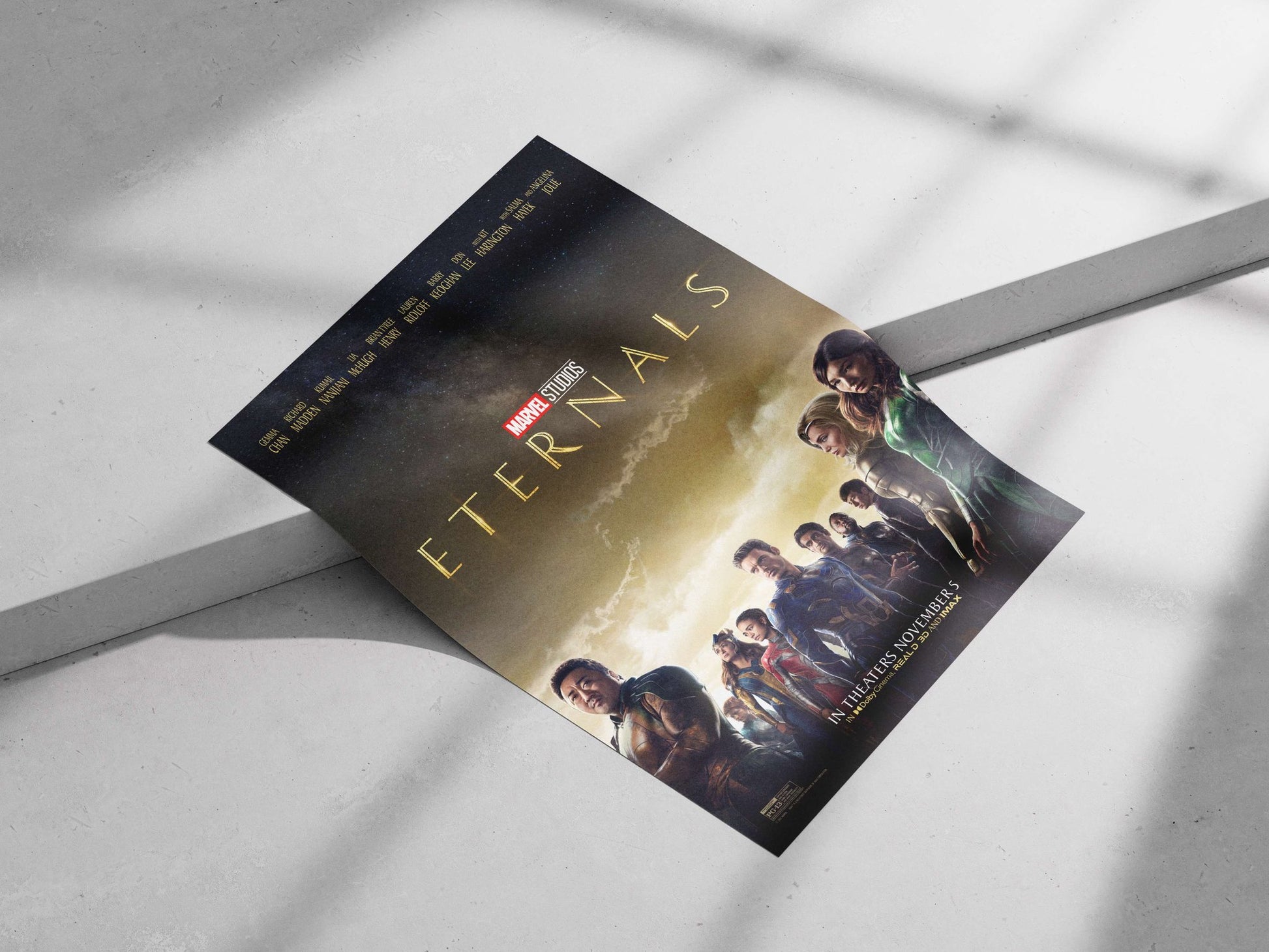 The Marvel Studios film *Eternals*. Teyo Kolade - Eternals Poster