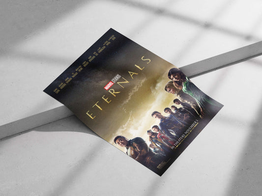 The Marvel Studios film *Eternals*. Teyo Kolade - Eternals Poster