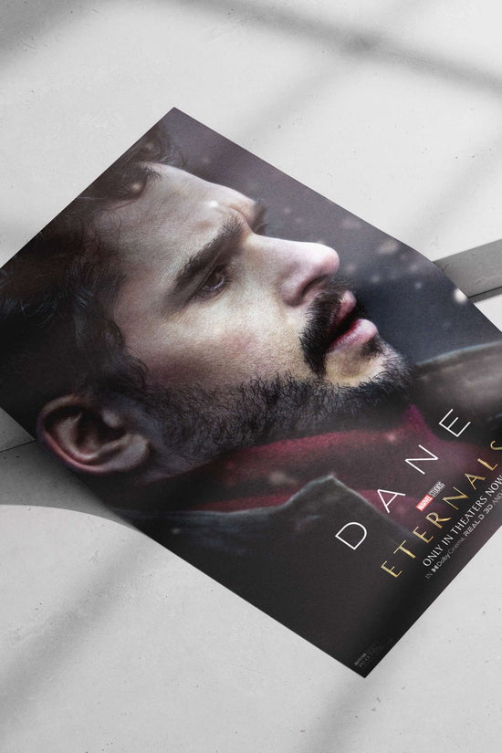 Dane, a character from Marvel's Eternals franchise Eternals - Dane Noir Poster