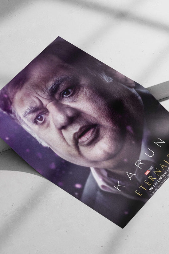 Karun, a character from Marvel's Eternals franchise Eternals - Duskbringer Karun Poster