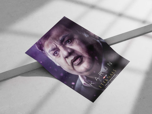 Karun, a character from Marvel's Eternals franchise Eternals - Duskbringer Karun Poster