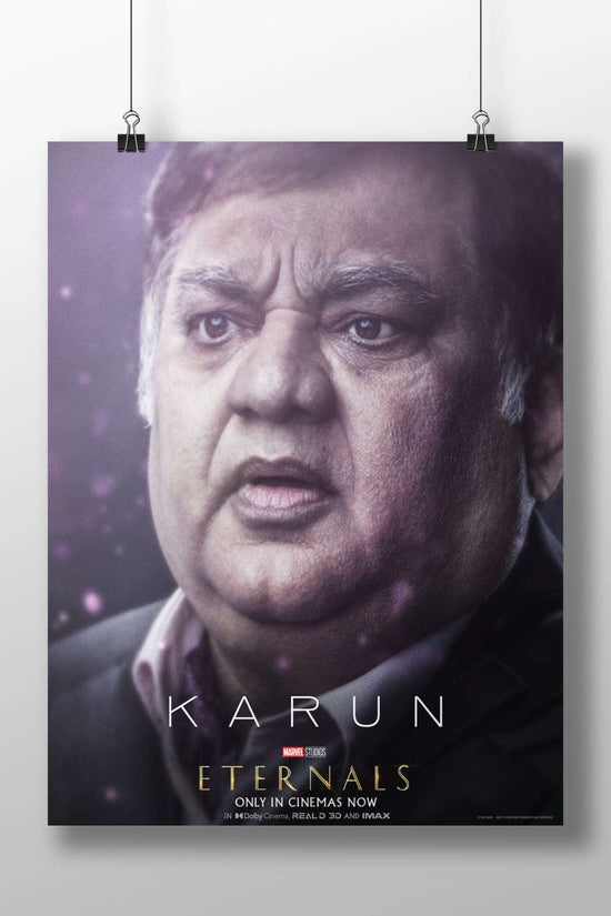 Karun, a character from Marvel's Eternals franchise Eternals - Duskbringer Karun Poster