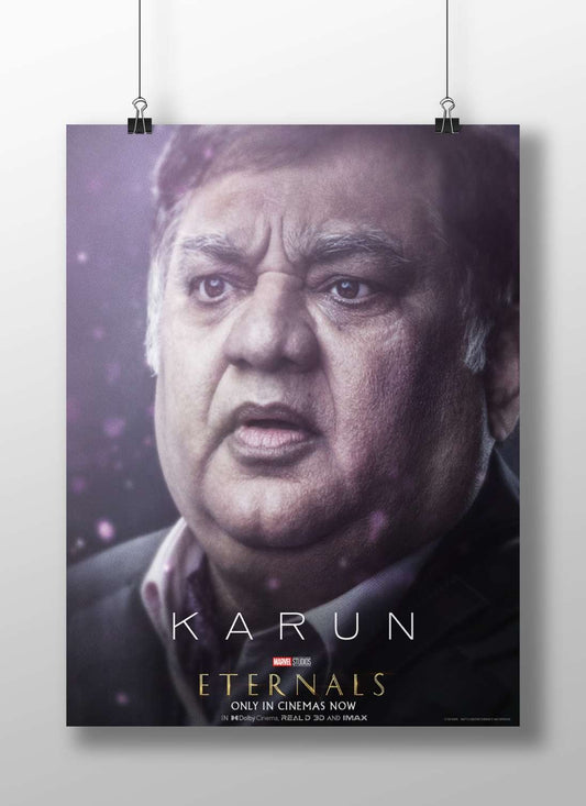 Karun, a character from Marvel's Eternals franchise Eternals - Duskbringer Karun Poster