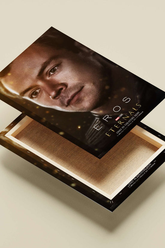 Eros (character) from Marvel Studios' Eternals franchise. Eros - Celestial Warrior Poster