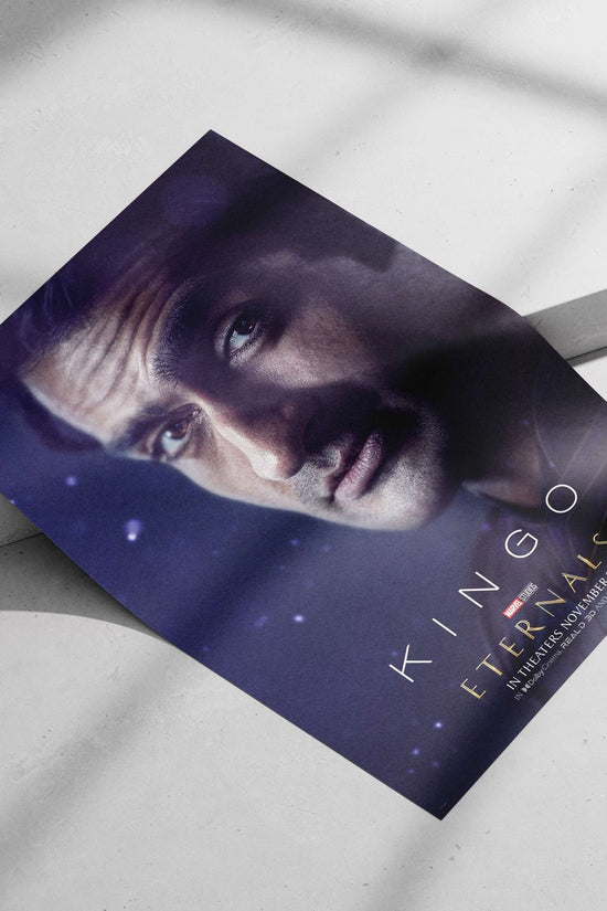 Kingo from Marvel Studios' Eternals Kingo From Eternals - Noir Poster