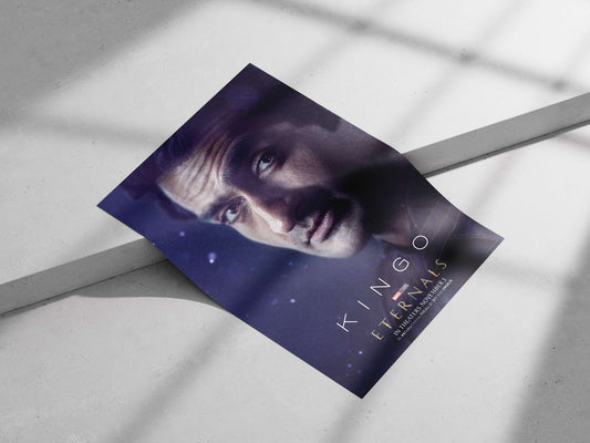Kingo from Marvel Studios' Eternals Kingo From Eternals - Noir Poster