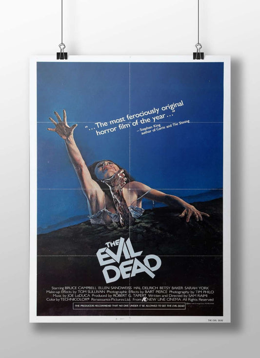 The movie "The Evil Dead" (1981) from the Evil Dead franchise. Ash Williams - The