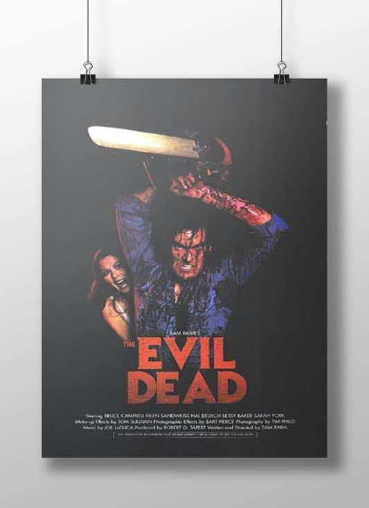 The Evil Dead franchise [Ash Williams - Nasty Boy Poster]