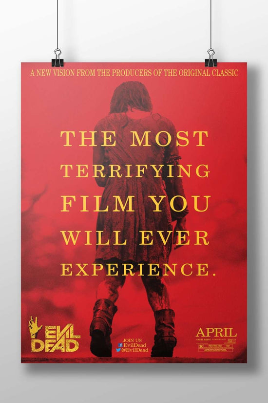 Evil Dead franchise Ash Williams - Fiercely Resilient Poster