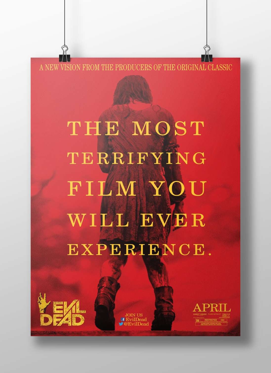 Evil Dead franchise Ash Williams - Fiercely Resilient Poster