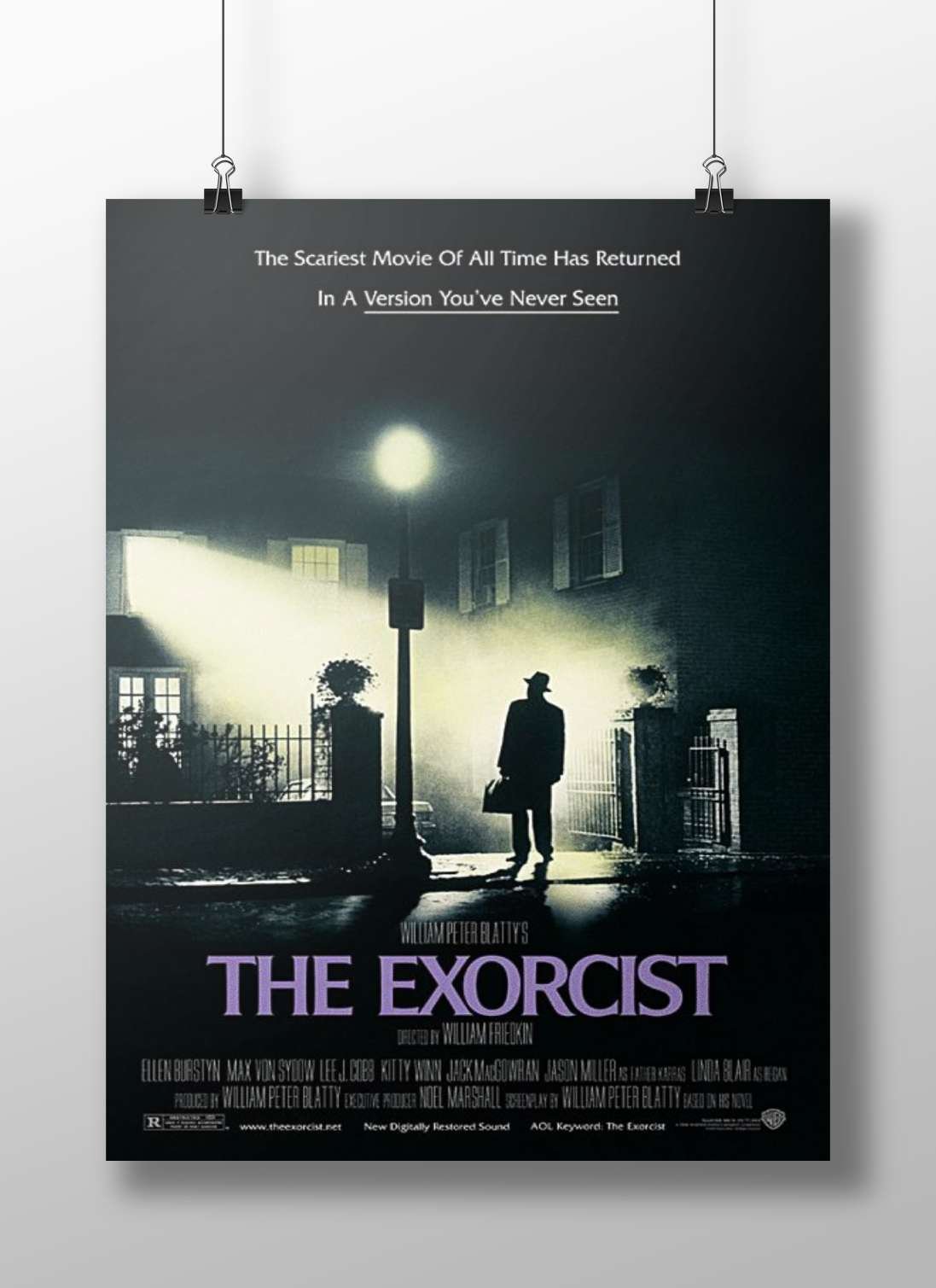 The Exorcist franchise The Exorcist - Haunting Noir Poster