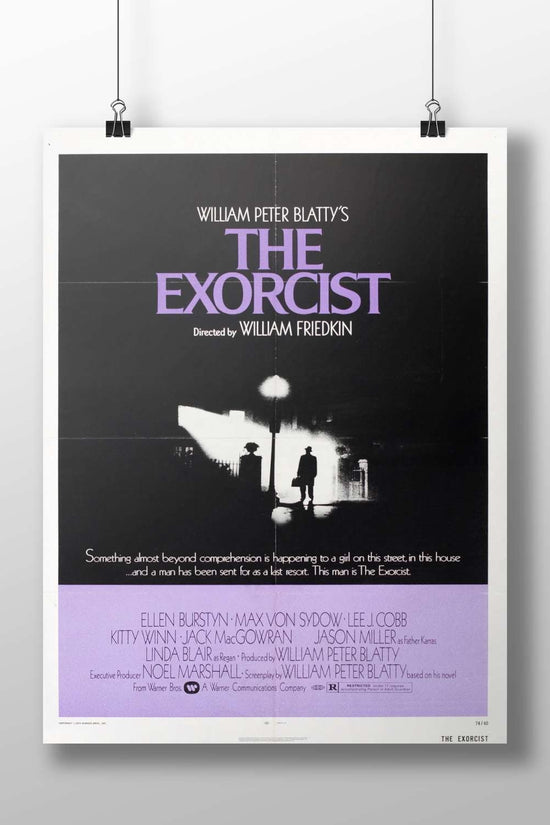 The Exorcist (film) based on William Peter Blatty's novel, directed by William Friedkin. The Exorcist