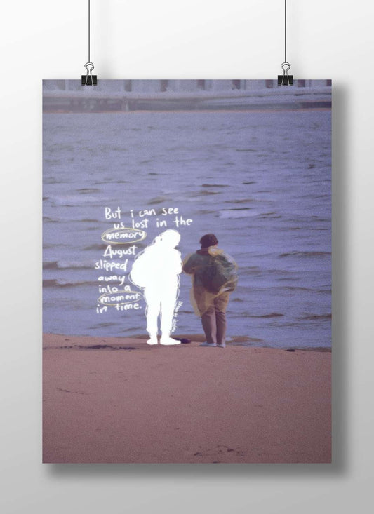 August - Classic Retro Poster