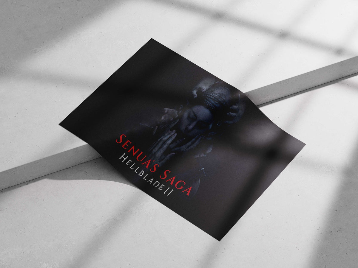 Senua from Hellblade II Main Subject: Senua from Hellblade II Matte poster print — Gaming wall art India | PosterBoizz