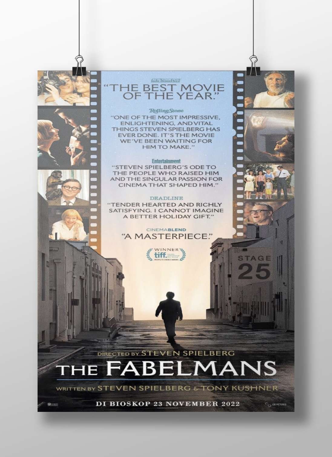 The Fabelmans (movie) The Fabelmans - Heartfelt Storyline Poster