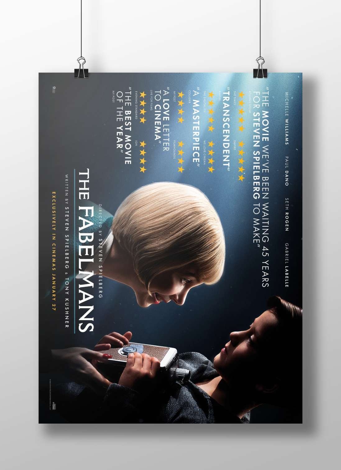 The Fabelmans (the film) The Fabelmans - Heartfelt Family Drama Poster