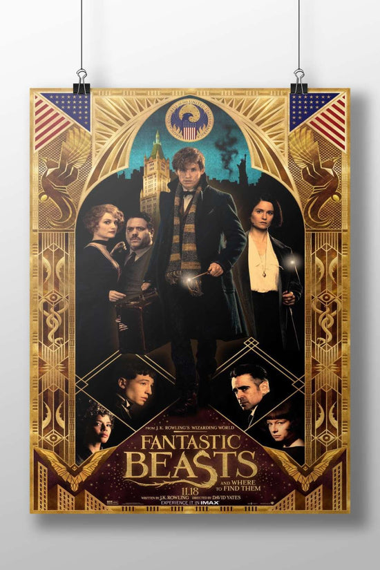 Fantastic Beasts: And Where to Find Them (film) Newt Scamander - Enchanted Creatures Poster