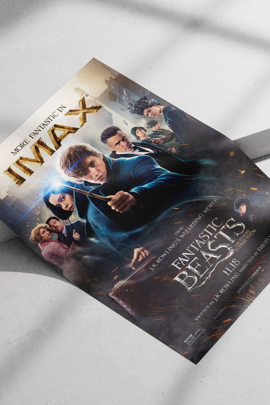 Fantastic Beasts and Where to Find Them Newt Scamander'S Magical Bestiary Poster