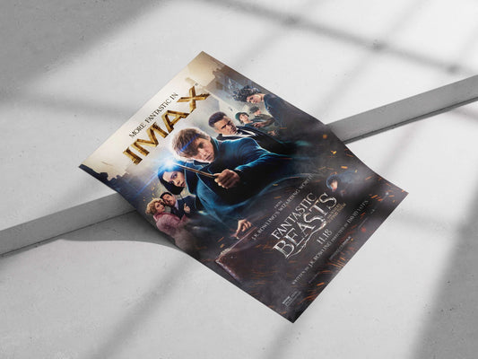 Fantastic Beasts and Where to Find Them Newt Scamander'S Magical Bestiary Poster