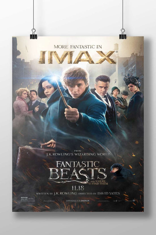 Fantastic Beasts and Where to Find Them Newt Scamander'S Magical Bestiary Poster