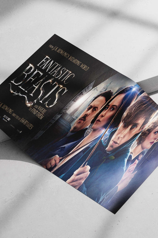 Fantastic Beasts and Where to Find Them Newt Scamander Magical Menagerie Poster